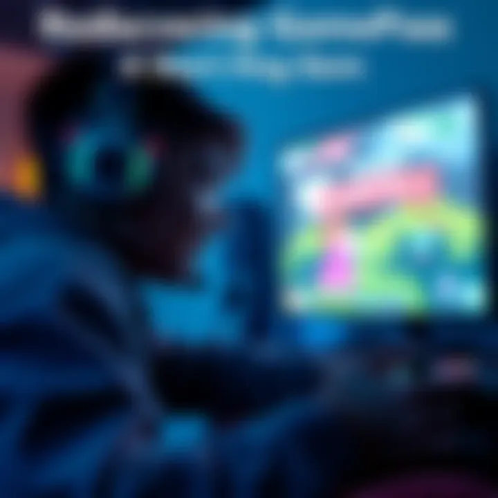 A gamer focused on playing an intriguing game on GamePass, showcasing their excitement for the hidden gem