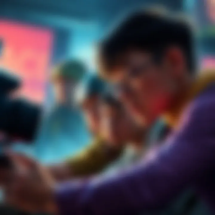 A gamer reflecting on their first playthrough of a game with dramatic plot twists and intense gameplay challenges. Characters are shown in a tense moment, showcasing a mix of emotions and actions.