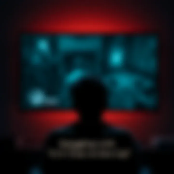 A gamer sitting in front of a screen looking frustrated while playing Bloodborne, with dark and eerie game graphics visible on the screen.
