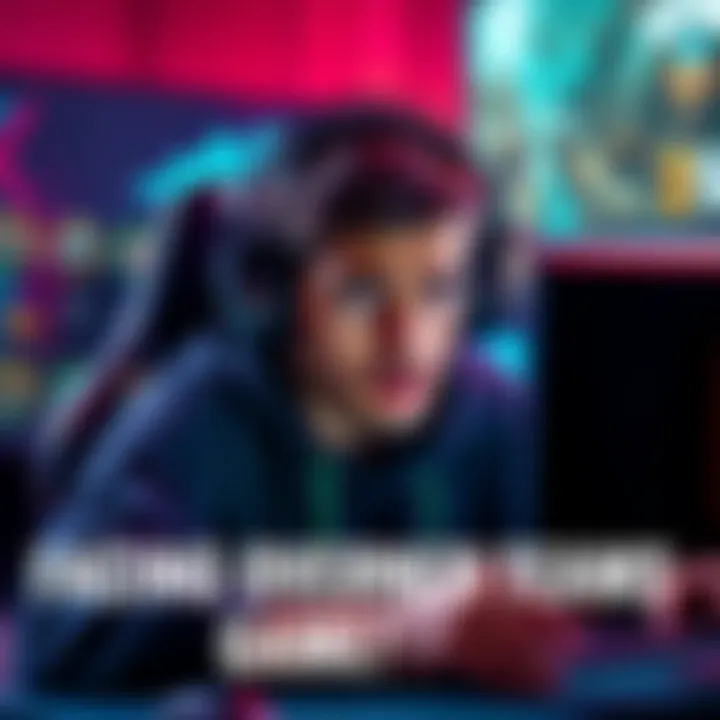 A gamer looks upset while playing, surrounded by game stats showcasing overpowered perks, highlighting frustration against strong teams in a competitive match.