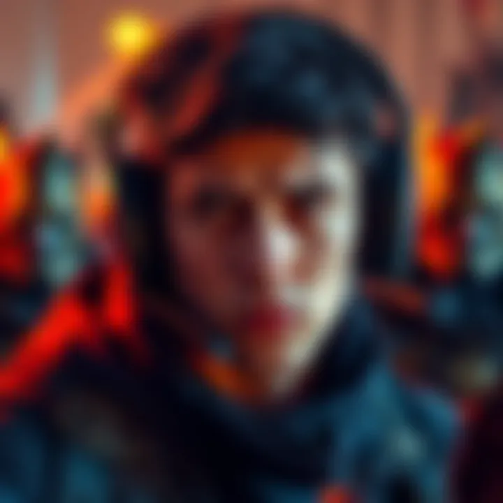 A gamer looks frustrated while watching marauders take their hard-earned victory after defeating the Queen in a video game.