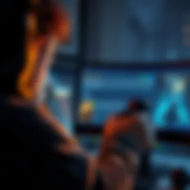 A gamer looking for advice on obtaining the Waste Not, Want Not spray, with a forum window open on their screen showing discussions.