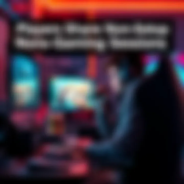 Gamer focused on screen with snacks and drinks nearby, showing a long gaming session setup