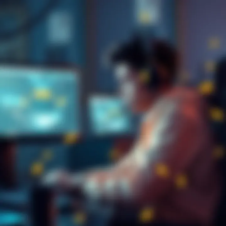 A gamer sitting at a computer, looking frustrated while muting another player who is using the DP emote in a game chat.