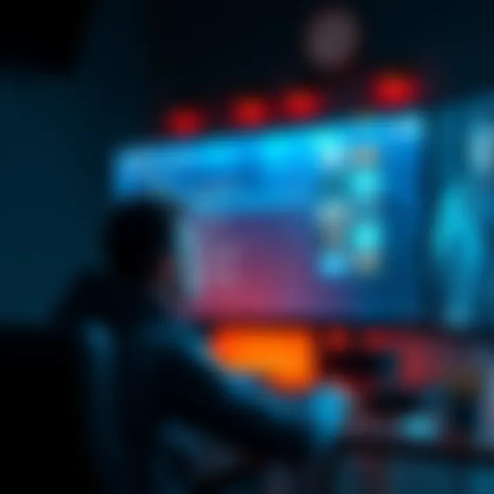 Player contemplating next steps A gamer sitting in front of a screen, considering options like strongholds and black tusks after finishing the main story