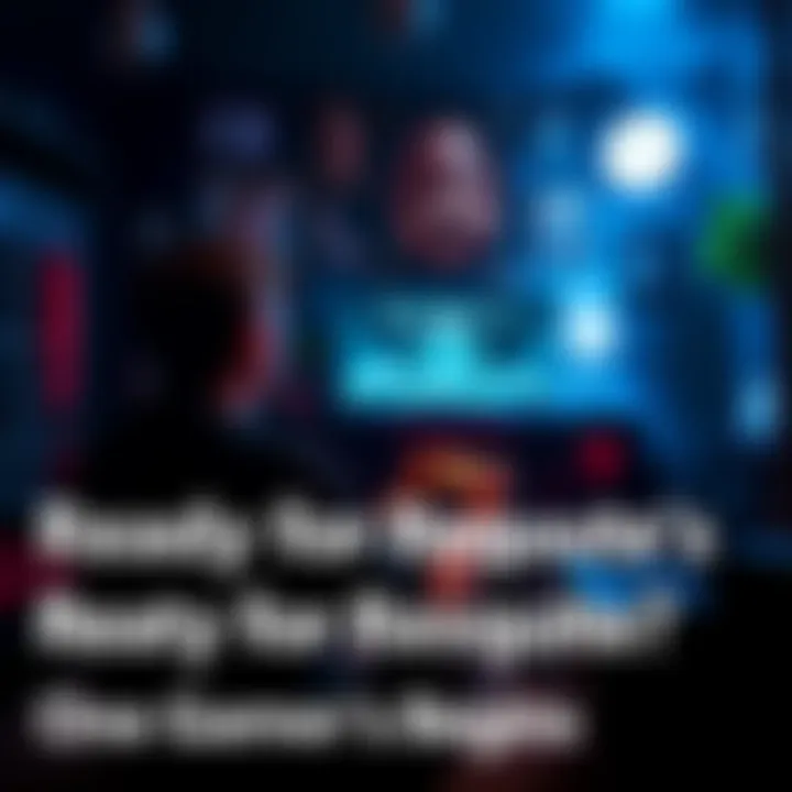 A gamer sitting in a dark room, intensely focused on playing Resident Evil Code Veronica on a screen, surrounded by iconic game memorabilia.