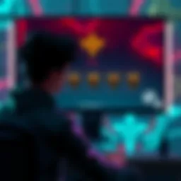 Gamer pondering decision A gamer sits in front of a screen displaying seven regal aya, deep in thought about whether to wait for new prime frames.