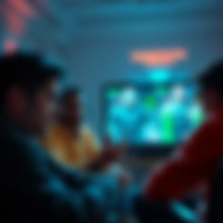 Gamer Reaction to Marathon Gamers discussing their opinions on Marathon in front of screens, showing mixed expressions of excitement and frustration.