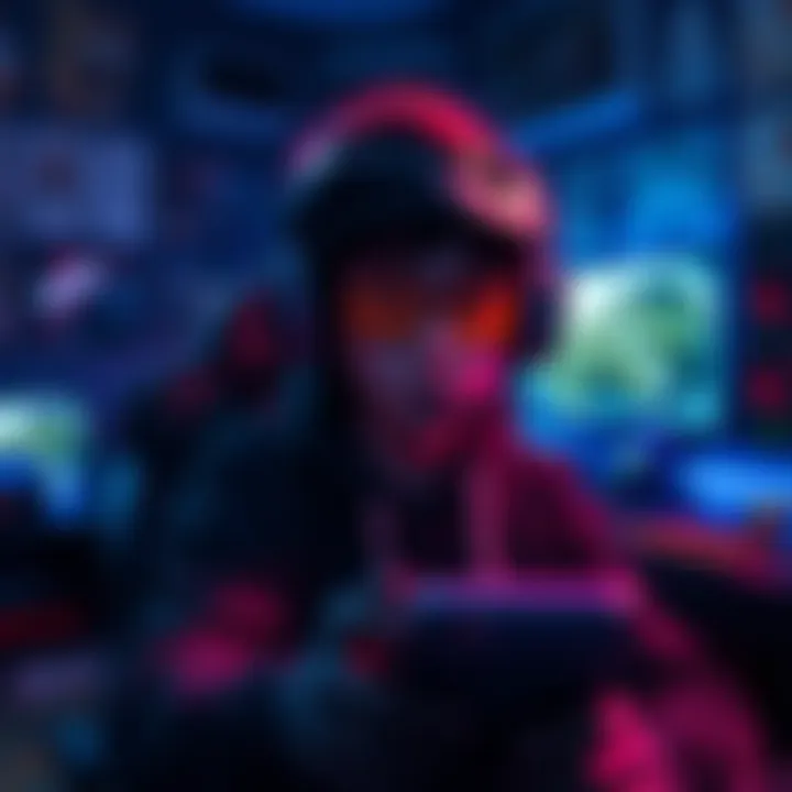 Gamer Seeking Help A gamer asking for help in finding a Kovaaks scenario file, with gaming setup in the background