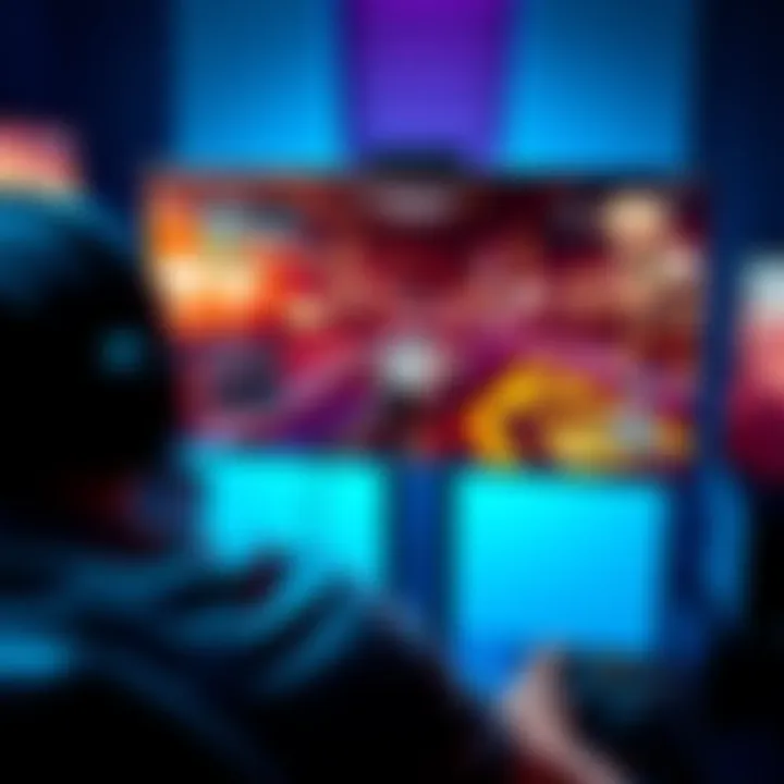 A gamer demonstrating the slide cancel technique in a video game, with on-screen HUD showing controls and gameplay action