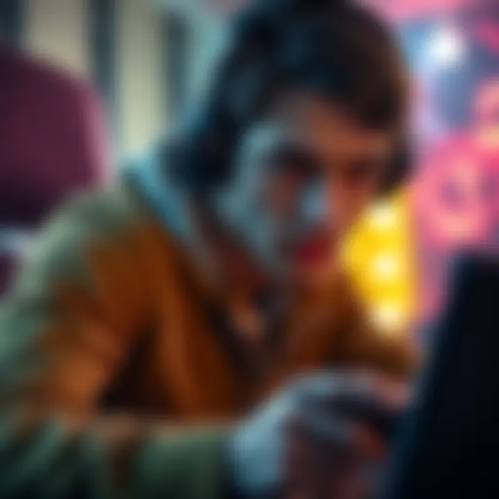 Player focused on survival in gaming A gamer intensely playing on a console, strategizing to avoid in-game deaths, with a determined expression on their face.