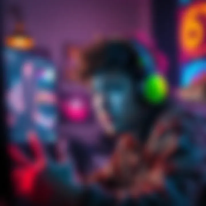 A gamer looking disappointed while waiting for shader compiling to finish on their screen