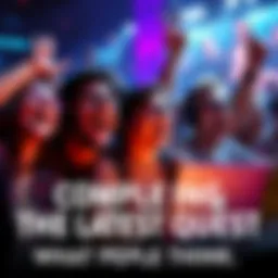 Group of gamers expressing joy and excitement after finishing the latest quest