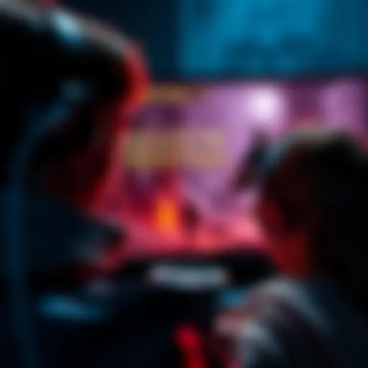 Gamers considering DLC purchase A gamer looking at a screen showing Shadow of the Erdtree DLC while comparing it to Baldur's Gate 3