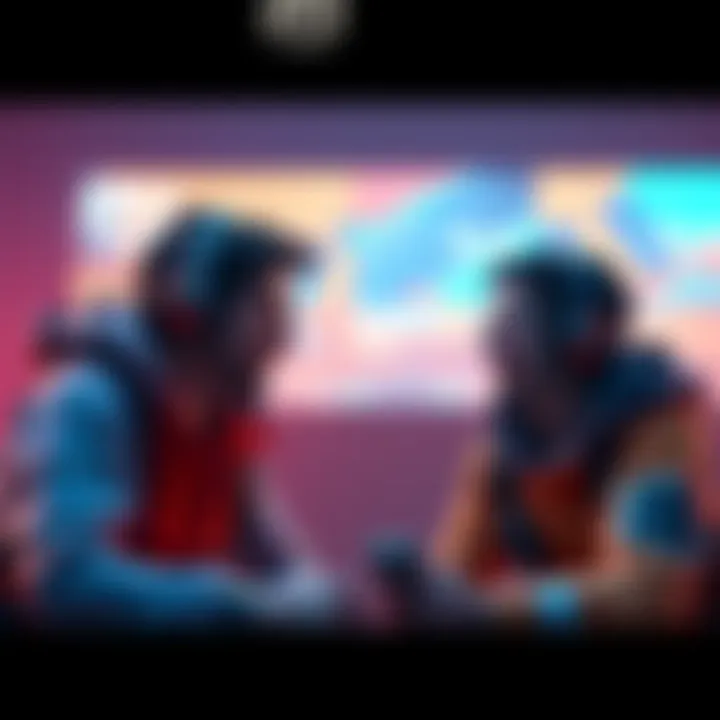 Two gamers discussing their opinions on Apex Legends, reflecting mixed feelings of enjoyment and frustration about the game.