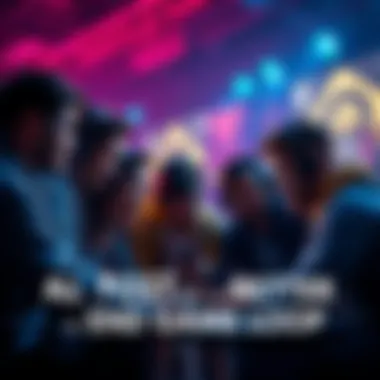 Group of gamers discussing improvements for end game loop in a video game