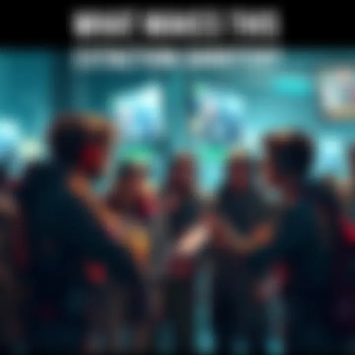 Group of gamers sharing thoughts about a new extraction shooter game in an online forum