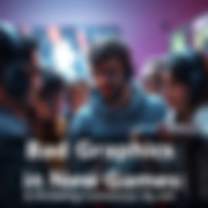 Gamers discussing graphics quality A group of gamers expressing frustration over the graphics in modern games, comparing them to classic titles.