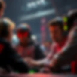 A group of gamers talking about the character Judgement and sharing their thoughts on its gameplay