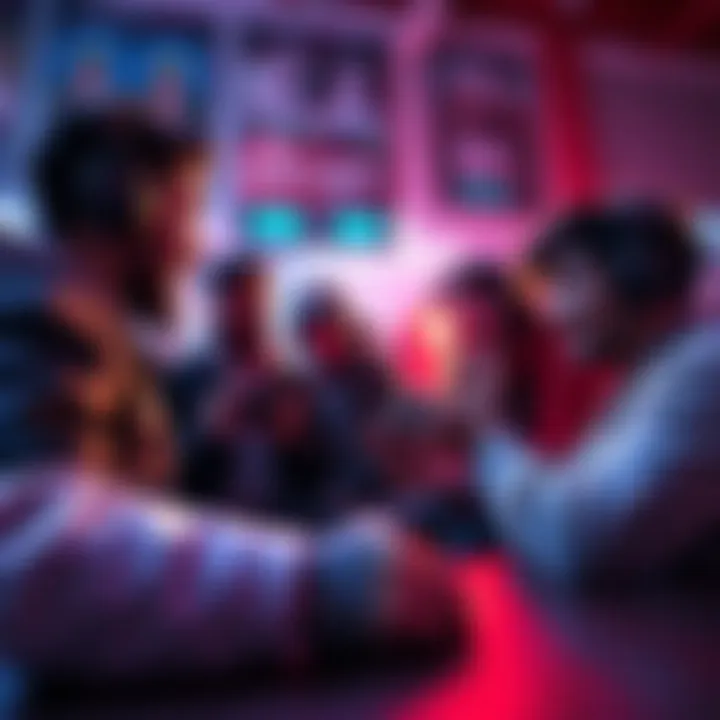 Gamers discussing multiplayer mode for Lies of P A group of gamers enthusiastically discussing the addition of a multiplayer mode to Lies of P