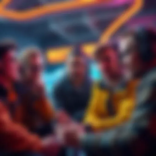 A group of gamers sharing thoughts about the game Marathon, showing mixed emotions of excitement and concern over player counts.