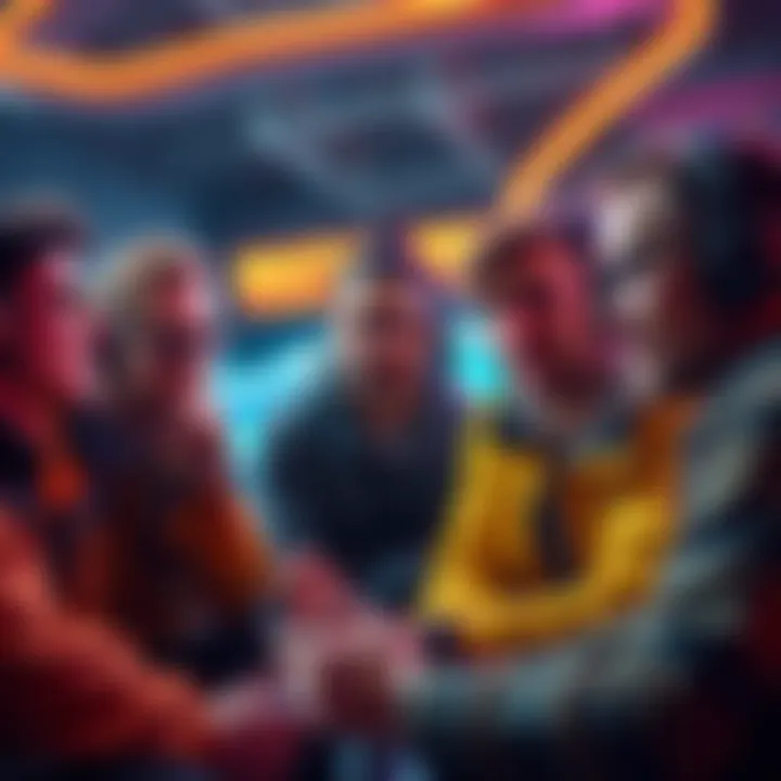 A group of gamers sharing thoughts about the game Marathon, showing mixed emotions of excitement and concern over player counts.