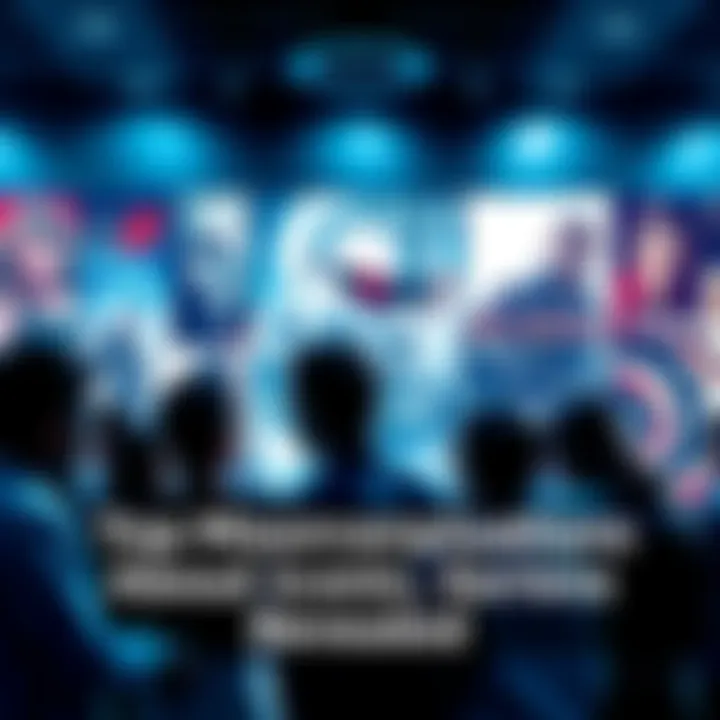 Gamers discussing iconic series A group of gamers sharing thoughts about misconceptions in popular series like Metal Gear Solid, with game posters in the background