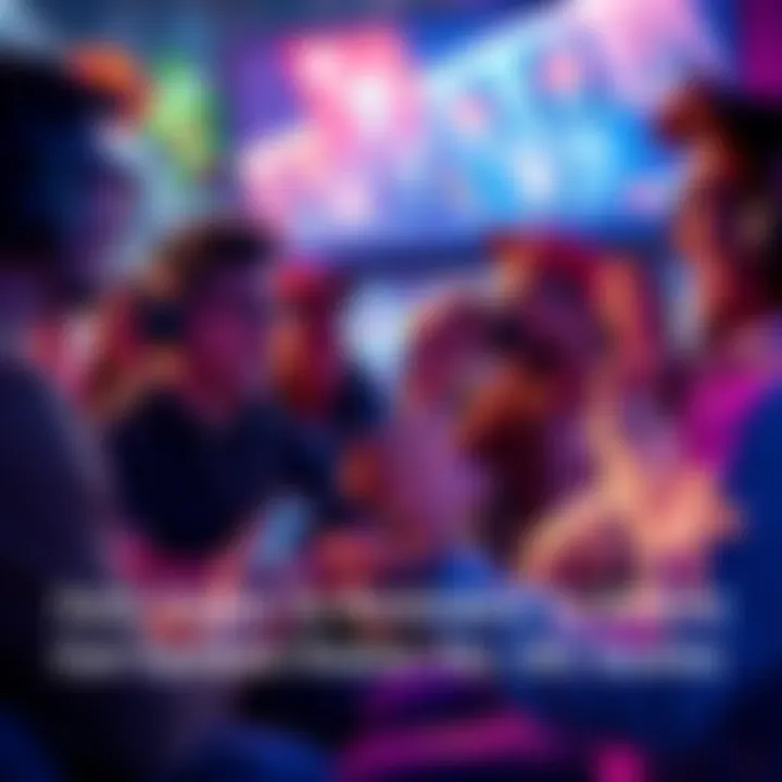 A group of gamers excitedly sharing ideas about cut content in upcoming game remakes