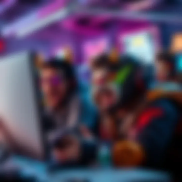 Angry gamers discussing Roadhog A group of frustrated gamers talking about balance issues in a gaming forum, focusing on Roadhog's overpowering abilities in matches.