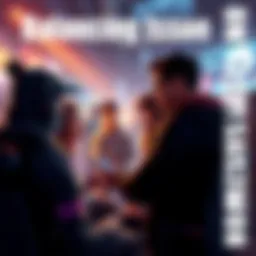 A group of gamers engaged in a heated discussion about the power balance of a season pass card in a video game