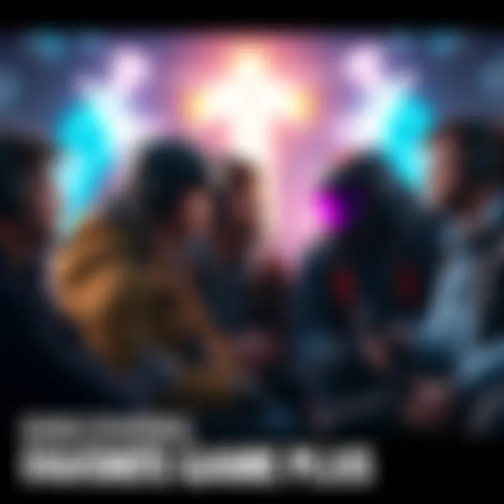 A group of gamers sharing their favorite weapons and strategies for New Game Plus