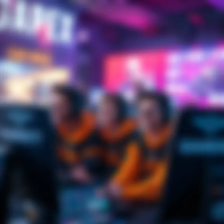 A group of Apex players smiling and encouraging each other while playing, surrounded by game graphics and positive messages