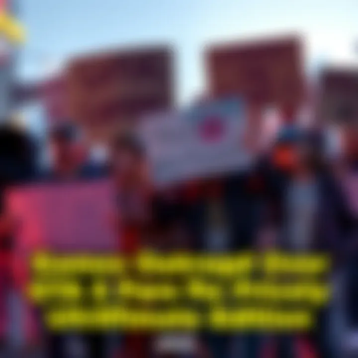 Group of gamers expressing frustration over the $100 price of GTA 6's Ultimate Edition, holding signs related to gaming and accessibility.