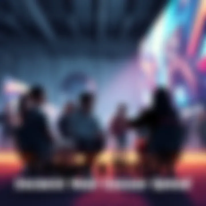 Group of gamers discussing cursor speed settings for consoles