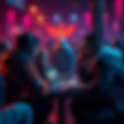 A group of gamers discussing their challenges in Act 2 after tough battles against Nemesis