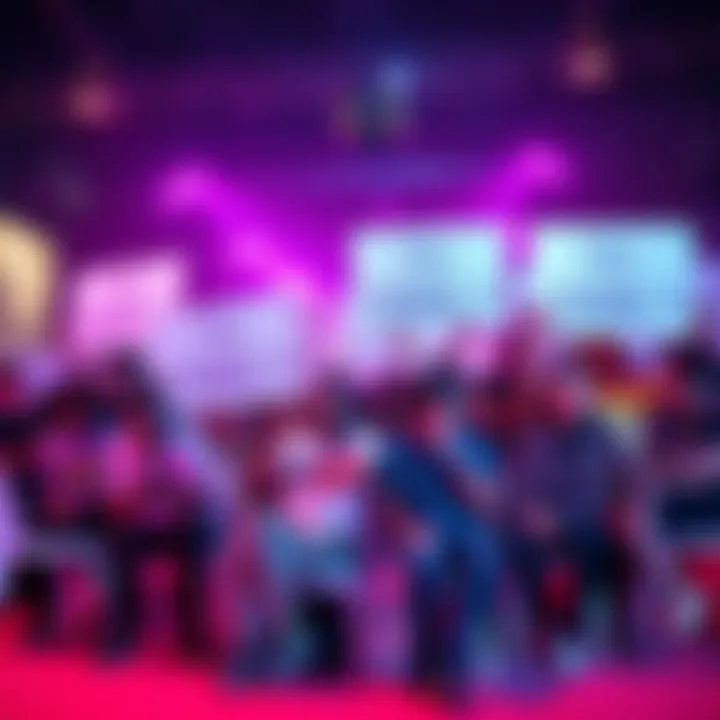 Group of gamers expressing frustration over Epic Games' collaboration trend, holding signs for original game content.