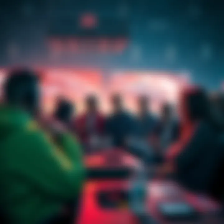 A group of gamers sharing opinions on classic games like Resident Evil 4 and The Witcher 3 in a lively forum setting.