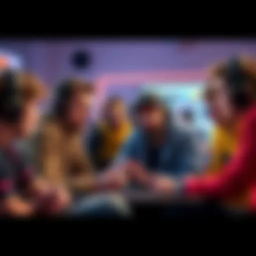 A group of gamers talking about their experiences finding game partners, expressing frustration with toxic teammates and sharing strategies for better gameplay.