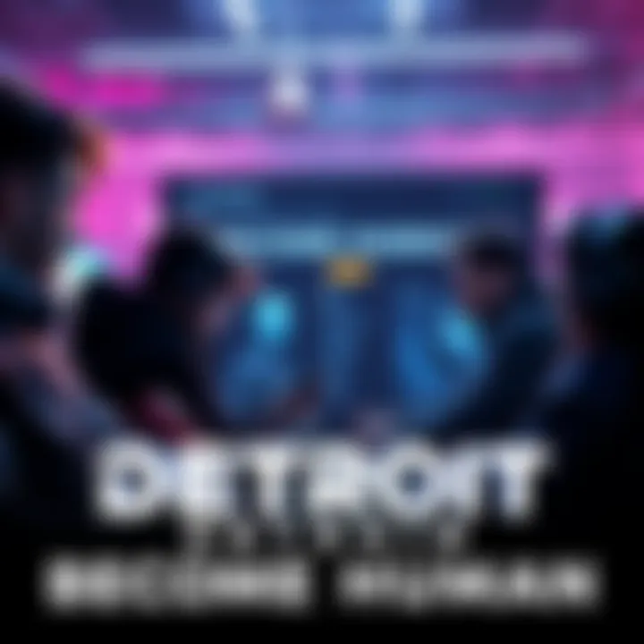 A group of gamers sharing their thoughts about the game Detroit Become Human in an online forum setting