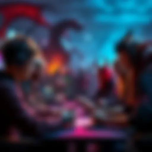 A group of gamers sharing their favorite extreme demons in a lively discussion