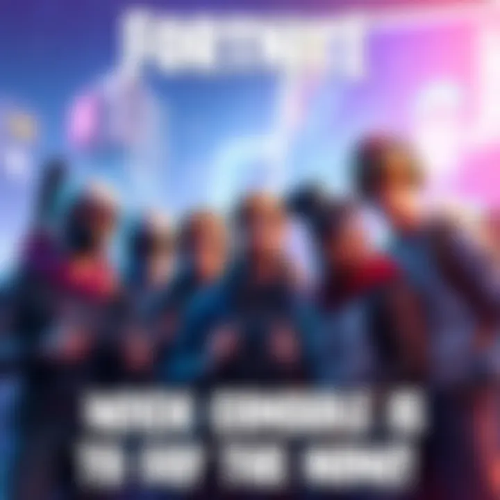 Group of gamers discussing their preferred consoles like PS5, Xbox, and PC for playing Fortnite