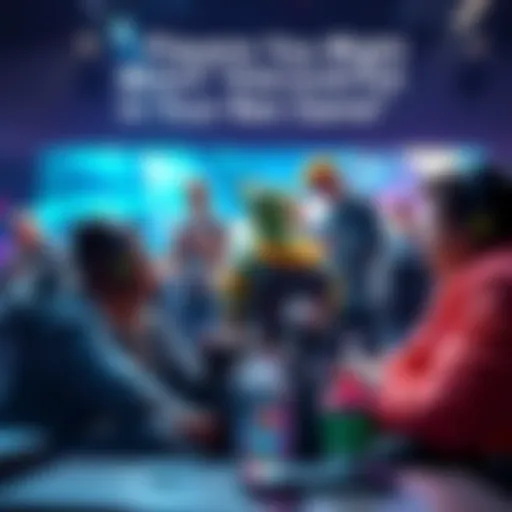 A group of gamers sharing experiences about distinctive characters they met in games.