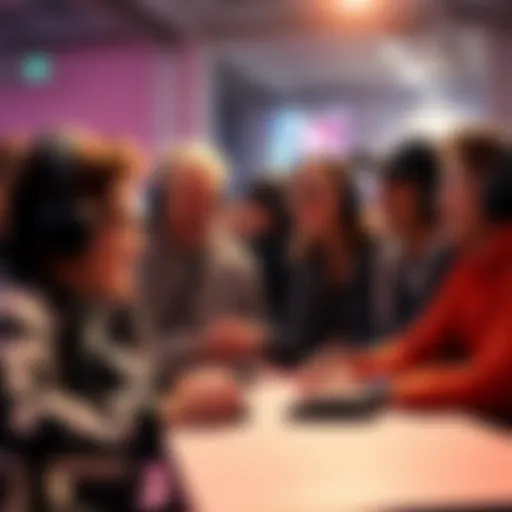 A group of gamers enjoying a laugh together while discussing a new game controversy and an AI-free font generator.