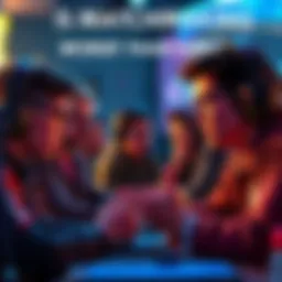 Gamers discussing matchmaking issues A group of gamers expressing frustration over unbalanced matchmaking in a competitive game