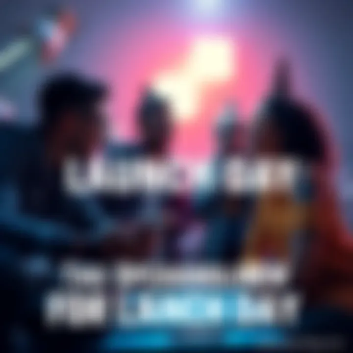 Gamers Preparing for Launch Day Group of gamers excitedly discussing their upcoming adventure on Tau Ceti IV