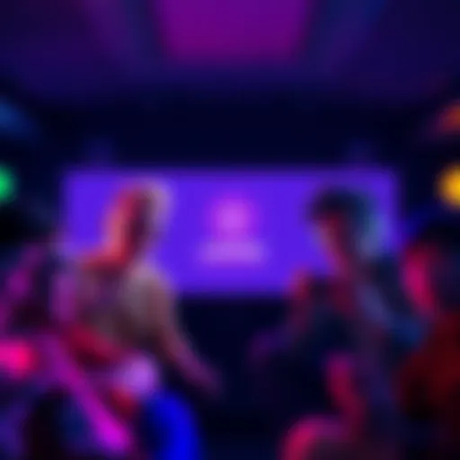 A group of gamers expressing frustration while staring at a long loading screen on their devices