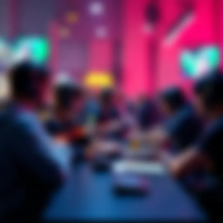 A group of gamers discussing their expectations for Epic Games updates at a forum