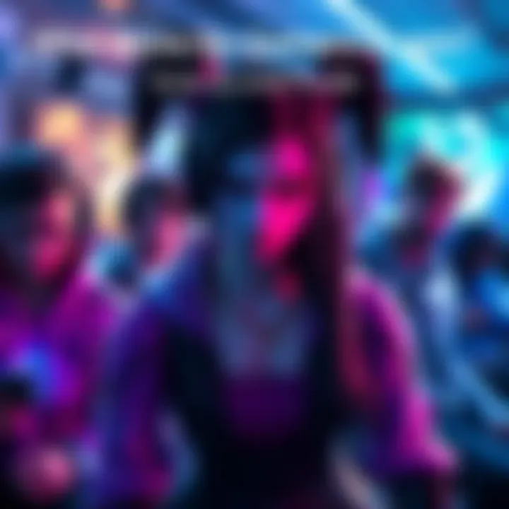 Gamers showcasing their skin regrets A group of gamers expressing disappointment over their skin purchases, including a character in a Thalita skin looking unappealing compared to newer styles, in a gaming environment.