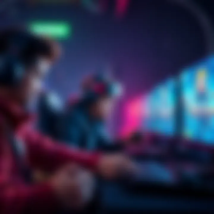 Gamers struggling with Rocket Pass Players frustrated while trying to level up in Rocket Pass, showing a gaming setup with controllers and screens