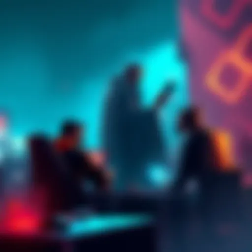 Group of gamers discussing strategies and etiquette for playing Yotei Legends